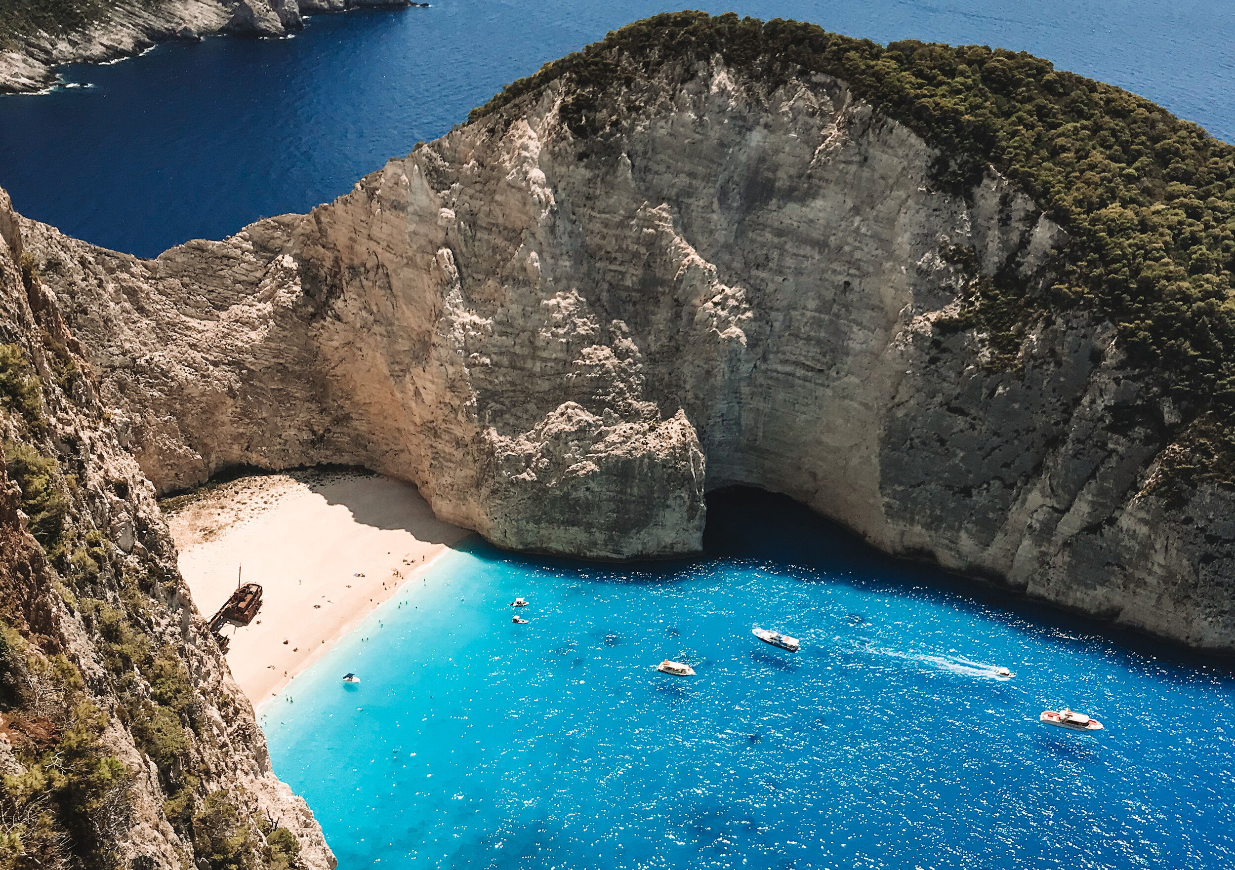 Shipwreck Beach, Zakynthos, Greece